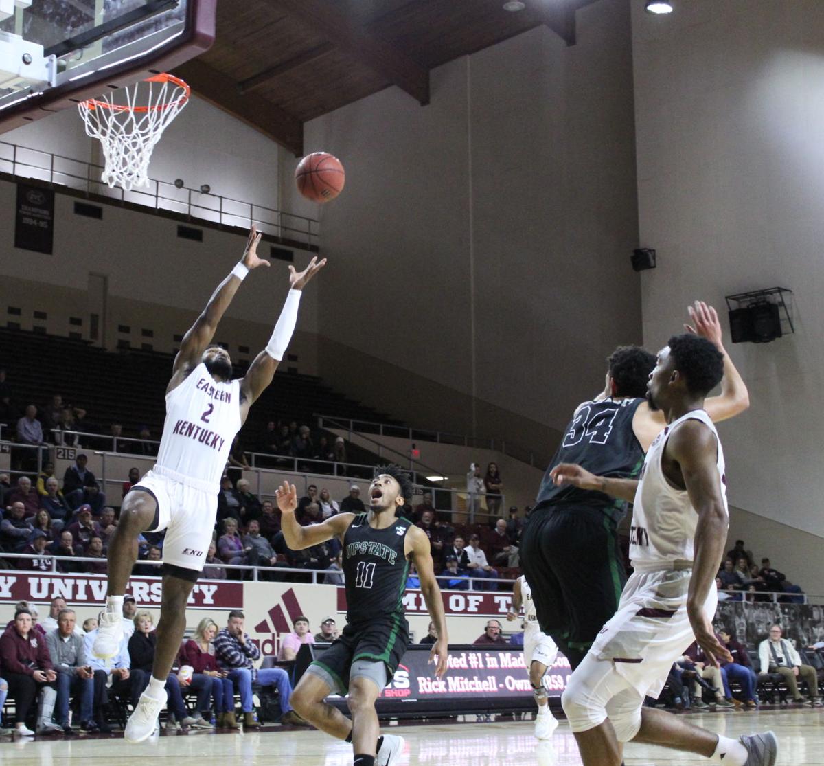 Eku Men S Basketball Wins A Close Game Against Usc Upstate 79 77