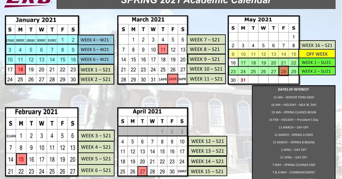 When Does Eku Spring Semester Start 2025au