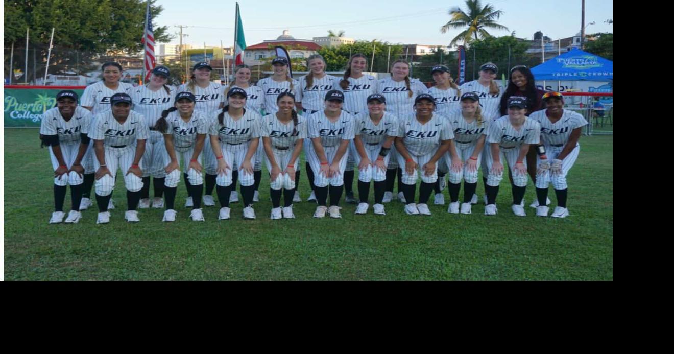 EKU softball end of season check in