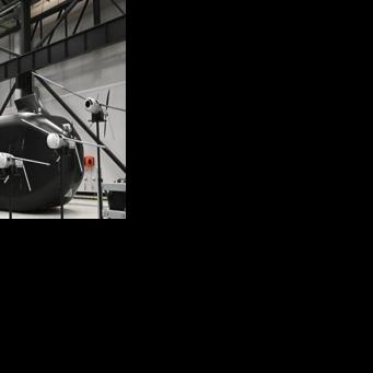 Australia's Minister for Defence Industry, Pat Conroy, speaks to the media in front of the autonomous undersea vehicle Ghost Shark at an Anduril facility in Sydney on October 19, 2026