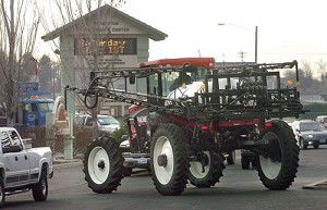 Farm machinery display move opens fair parking