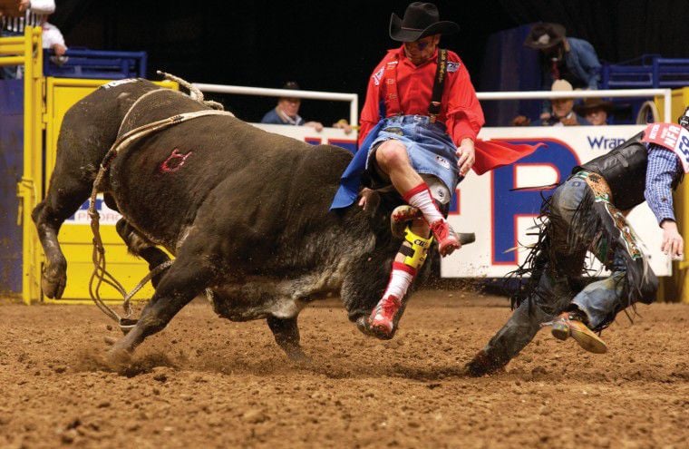Oklahoma bullfighters put themselves in harm's way to save cowboys
