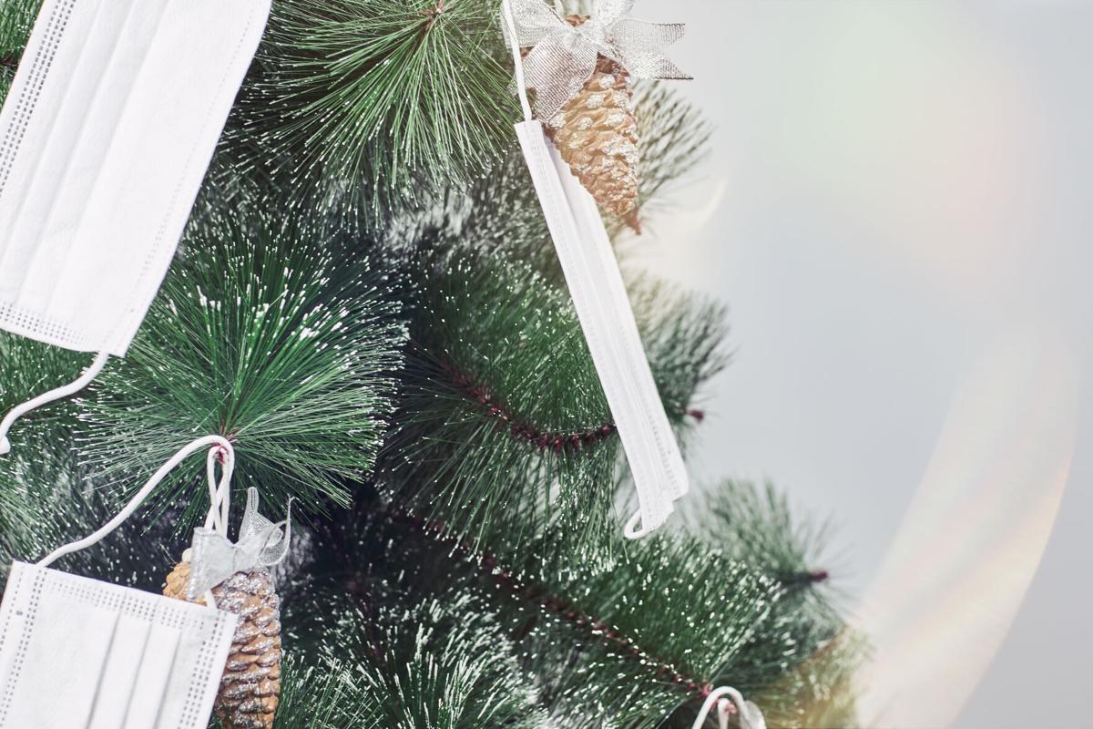 Christmas Tree Hanging Ornaments Decorations 2020Covid Quarantine XmasLockdown