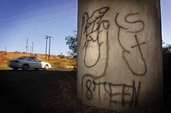 18th street gang graffiti