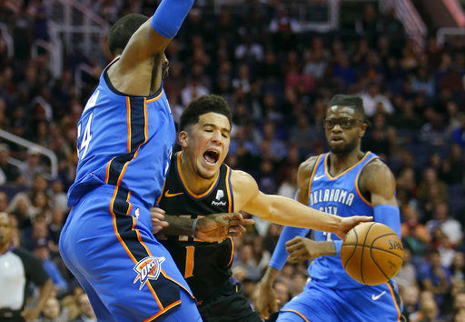 George, Adams lead Thunder past Phoenix 110-100 | Pro