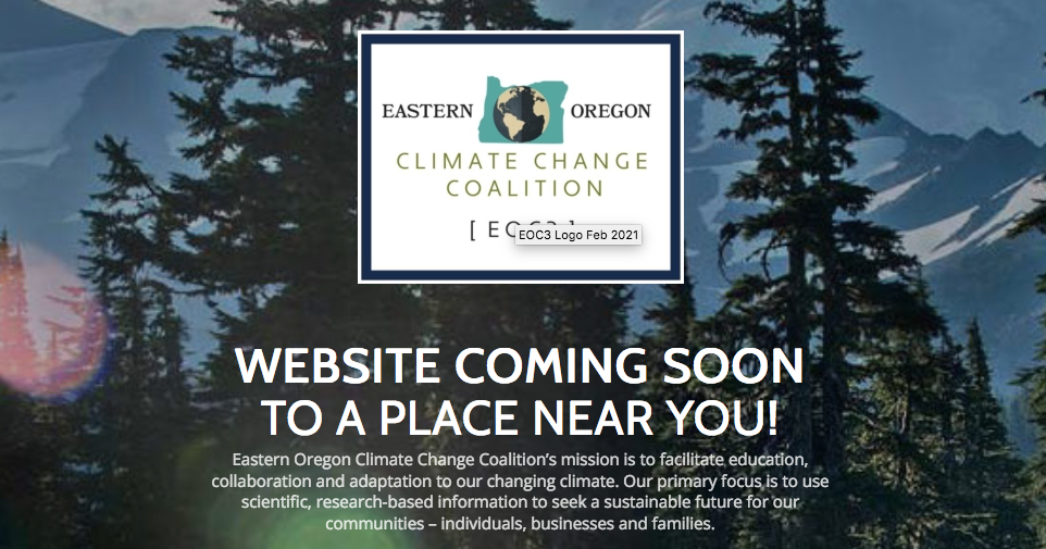 Eastern Oregon Climate Change Coalition debuting new website in coming weeks