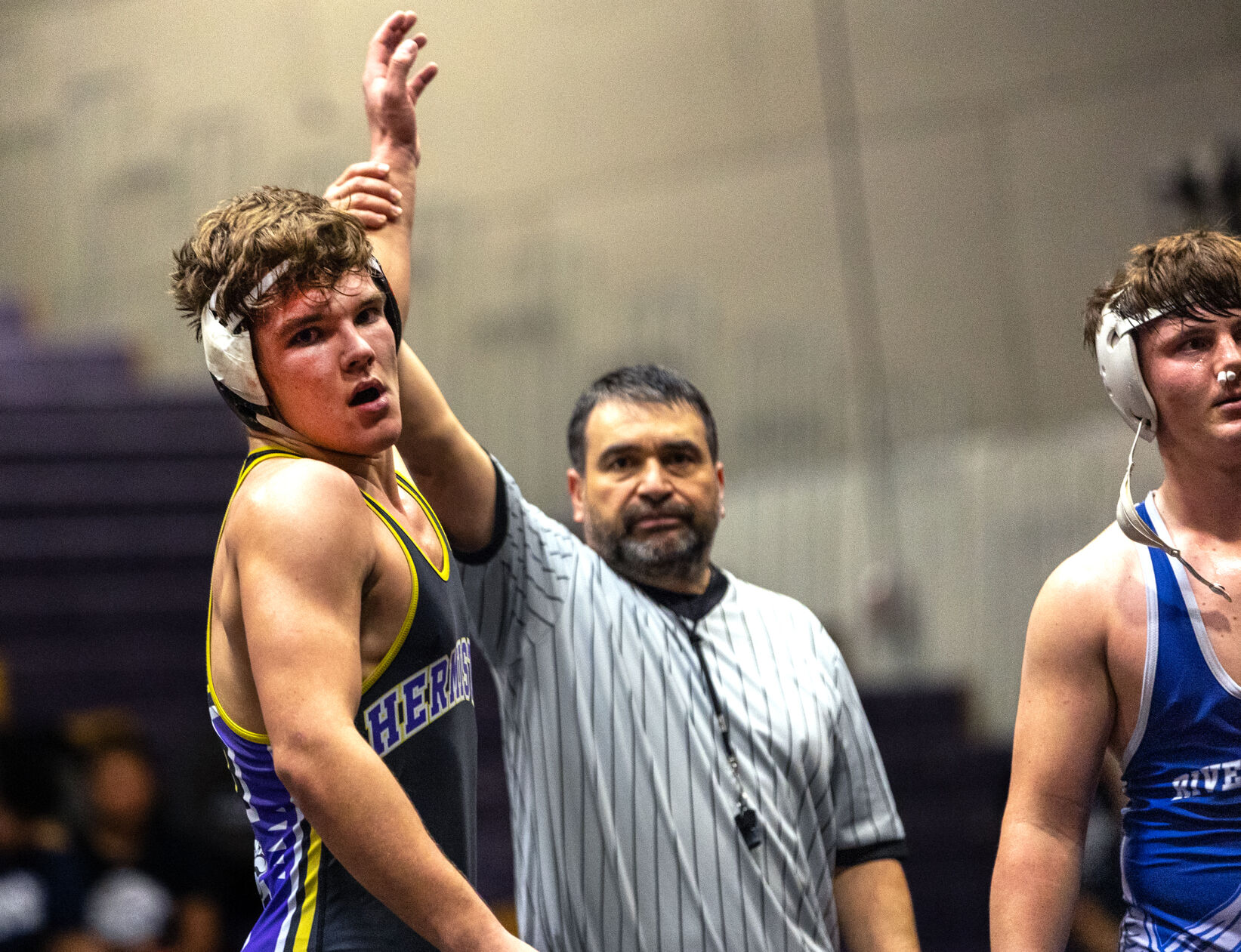 Hermiston boys girls wrestle to victory against Chiawana