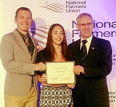 Northwest Farmers Union member wins national award