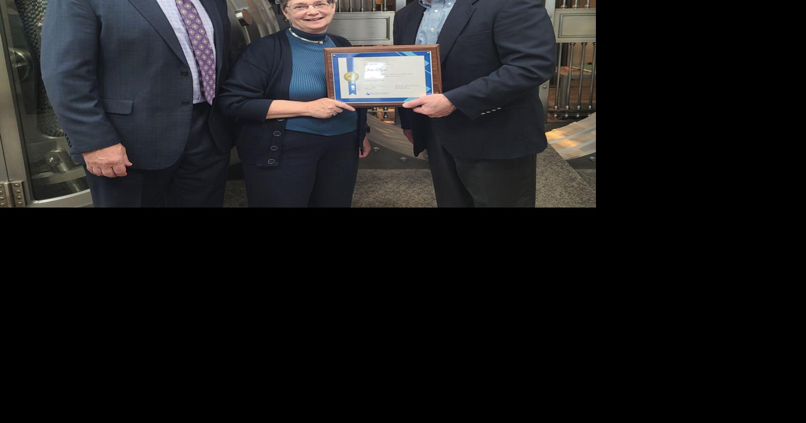 Stephenson National Bank & Trust's Julie Beyer receives Lifetime ...