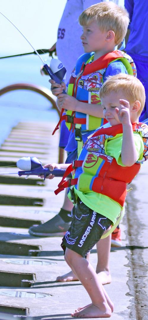 Fishing antics