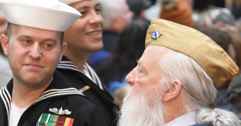 Father of future USS Cleveland crew member enjoyed the ship launch at ...