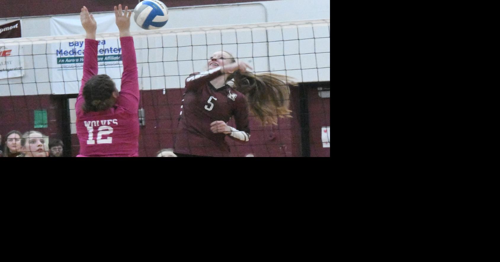 Maroon girls outlast CarneyNadeau in fiveset marathon Sports