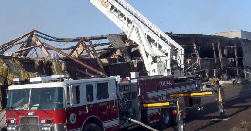 Menominee warehouse fire officially out | News | ehextra.com