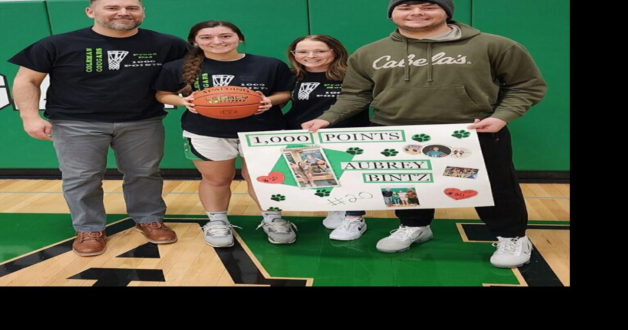 Bintz makes history, but Coleman girls exit playoffs after loss to