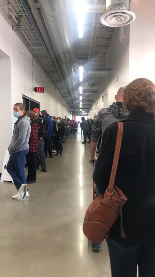 Voter turnout seems to start strong
