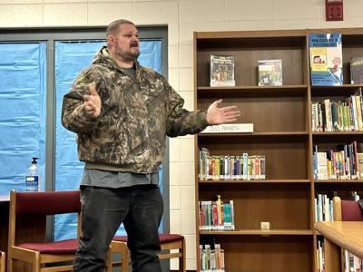 Scott Bird Speaks at Menominee School Board Meeting