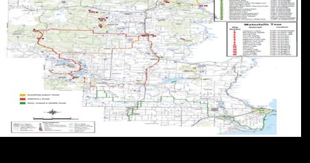 Marinette County Waterfalls Map New Routes Added To Marinette County Fall Color Tour | News | Ehextra.com