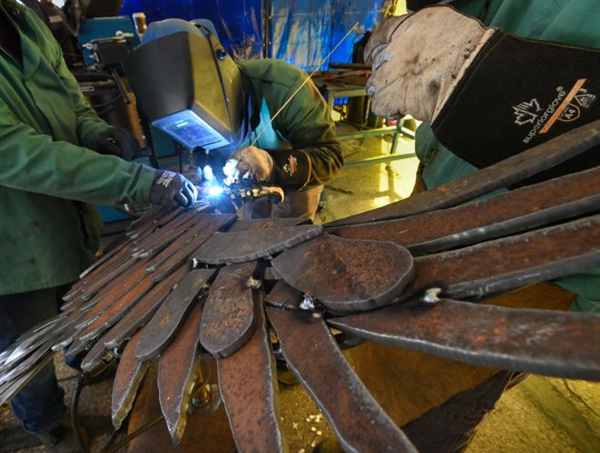 Welders united at NWTC event to create sculptures that impressed | News ...