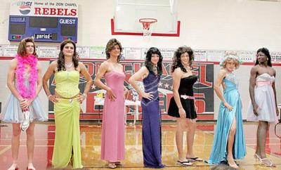 Womanless Beauty Pageant held at Zion Chapel Schools elba-clipper