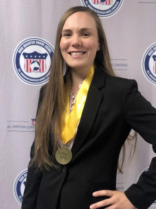 Goedde represents Tennessee 4-H Horse Program in Columbus, Ohio