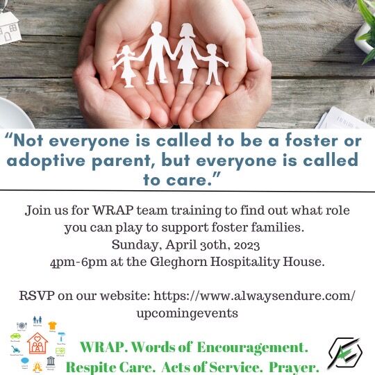 WRAP Team, Foster Family Volunteer Training April 30 | Living |  elkvalleytimes.com