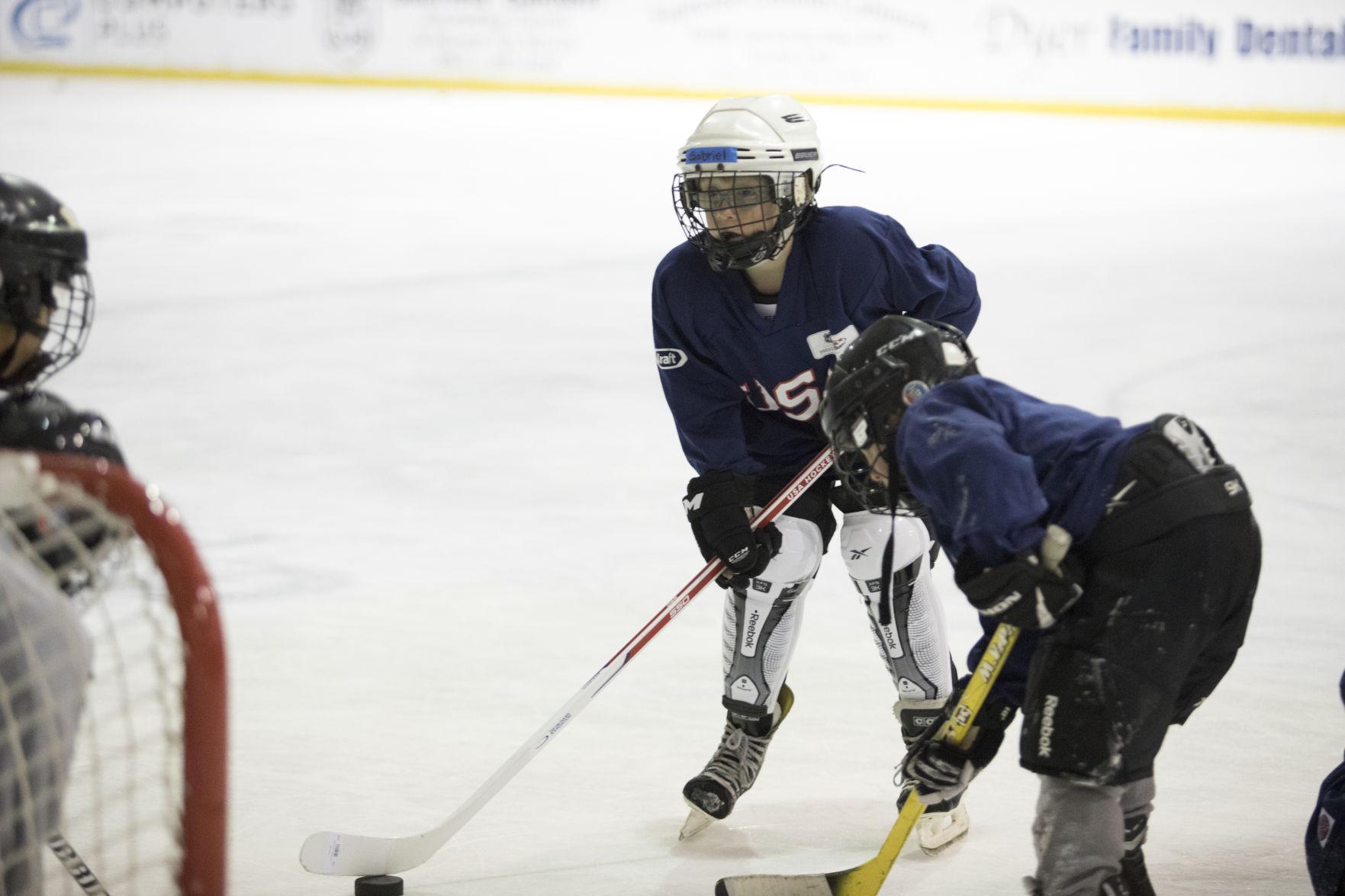 Play youth ice hockey with the Junior Rhinos Special Sections