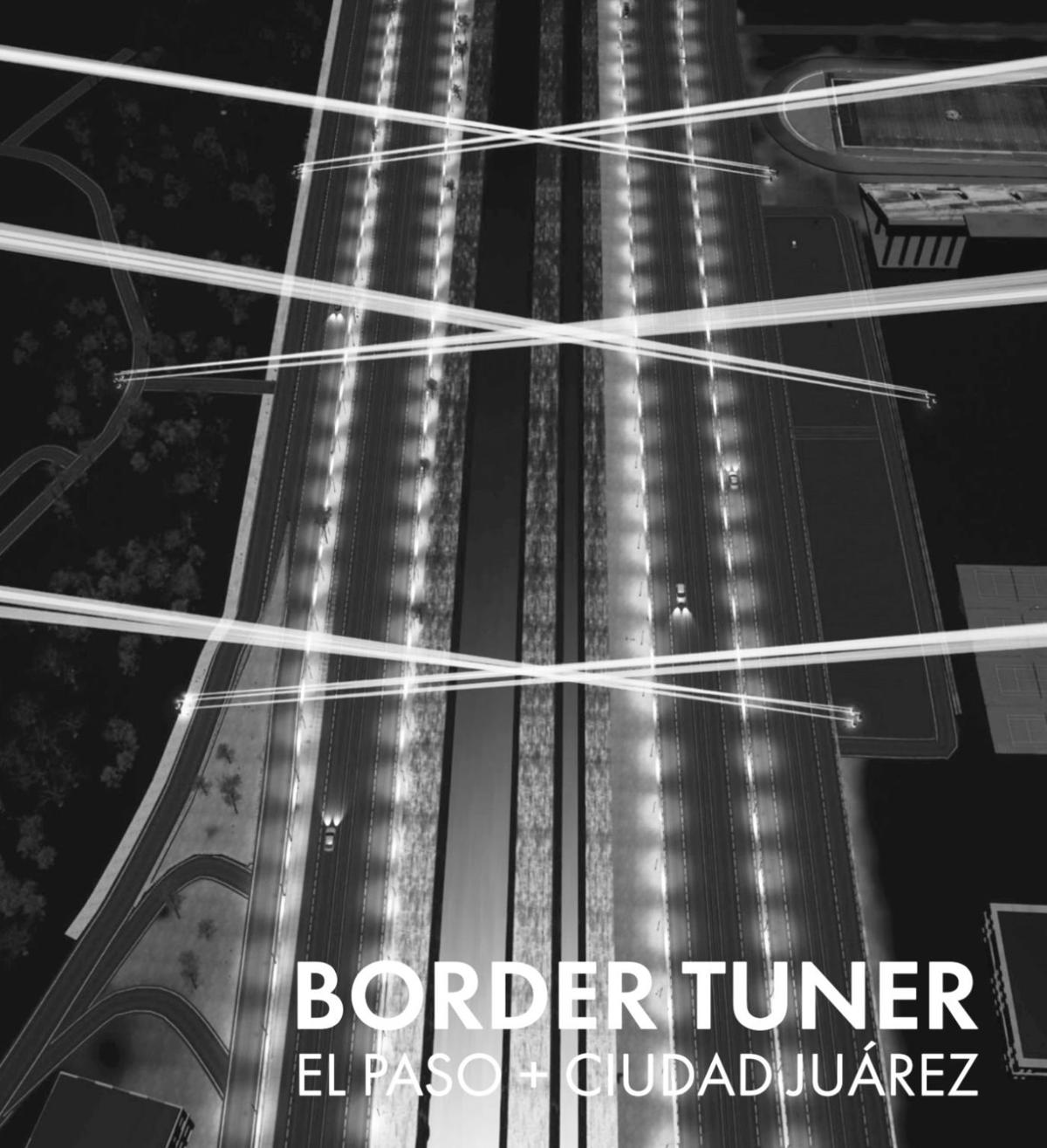 Border Tuner interactive light, sound art installation Local