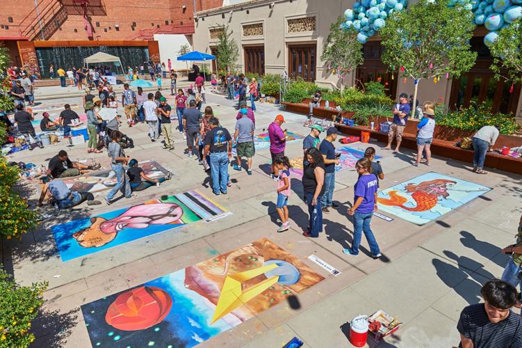Chalk the Block draws fun outside the box Local Features