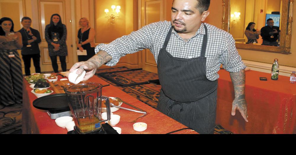 Chef Aaron Sanchez Hosts Argentinian Asado Dinner - World Red Eye