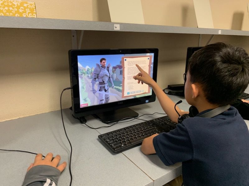 Students Test Video Game Learn Area History El Paso Kids Inc