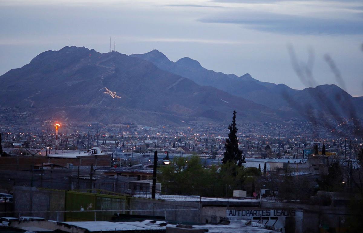 Star on Mountain.JPG