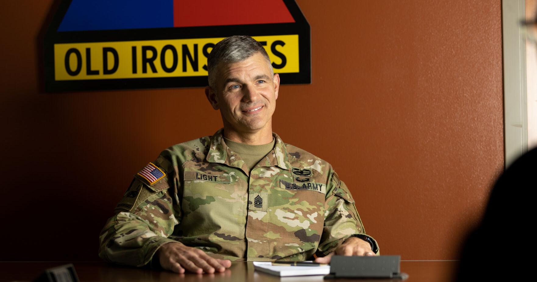 Q&A: Command Sgt. Maj. James Light Senior advisor to the commanding general of Fort Bliss - Vimarsana News