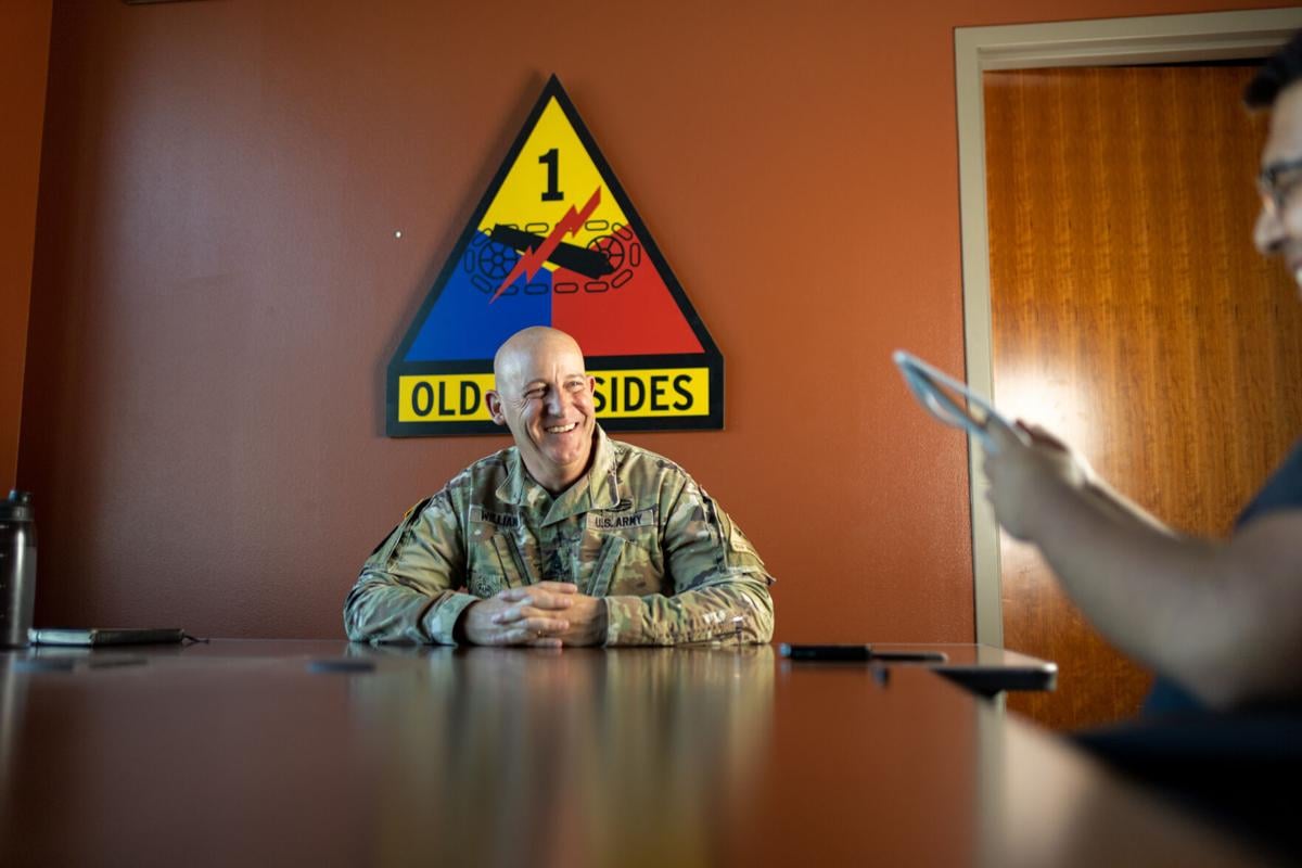 Command Sgt. Maj. Michael Williams, senior advisor to the commanding  general of Fort Bliss and the 1st Armored Division | Q&A | elpasoinc.com