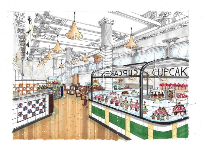 Remaking the Kress First renderings revealed for restoration of