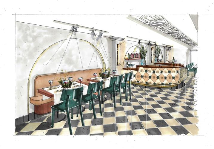 Remaking the Kress First renderings revealed for restoration of