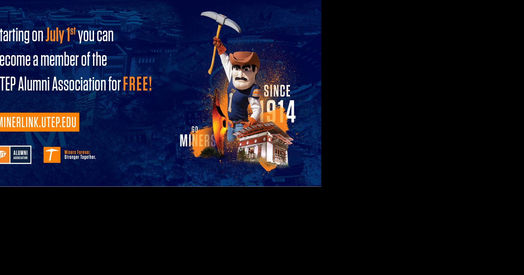 Picks up! UTEP alumni membership now free Lifestyle