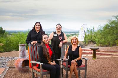 right Skies Realty hired Marie Holguin, Massiel Felix and Debbie Schultz