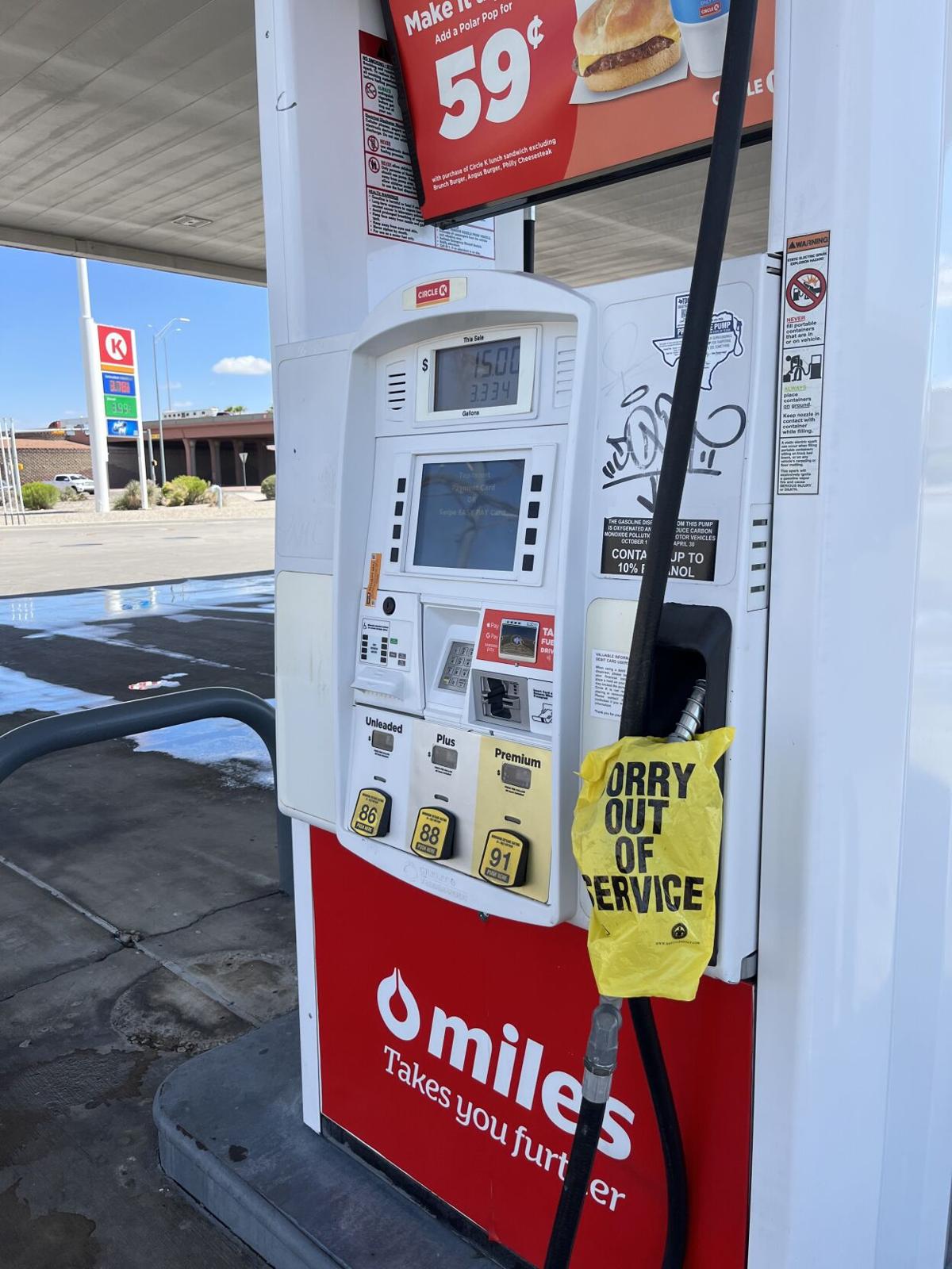 El Paso gas prices higher than national average Incquiries