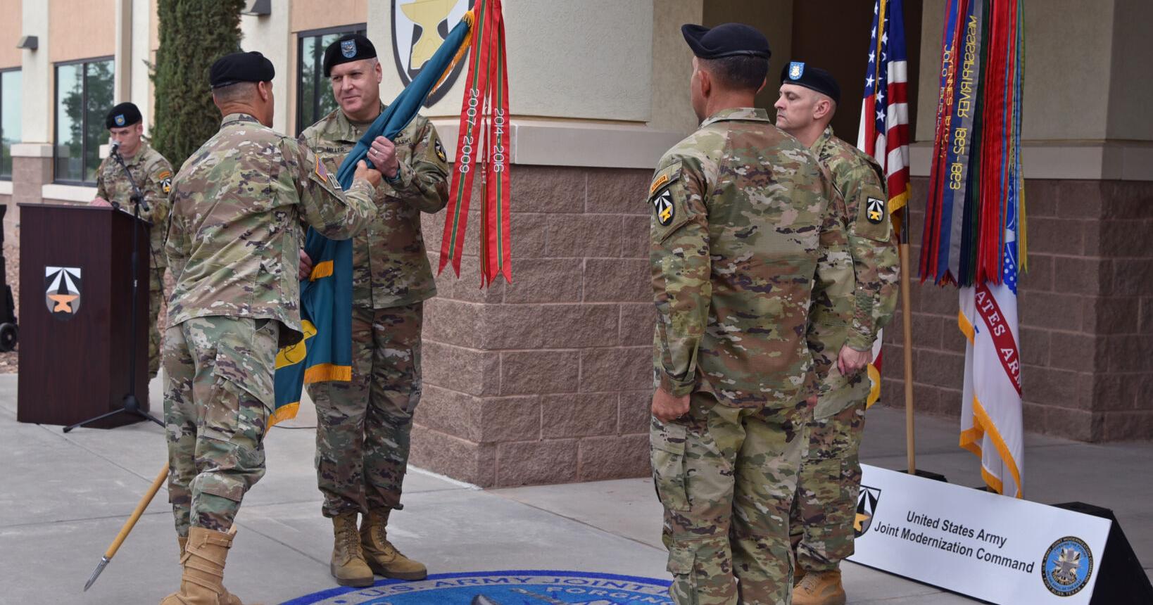 Army Joint Modernization Command welcomes Fort Bliss leader | Local News - Vimarsana News