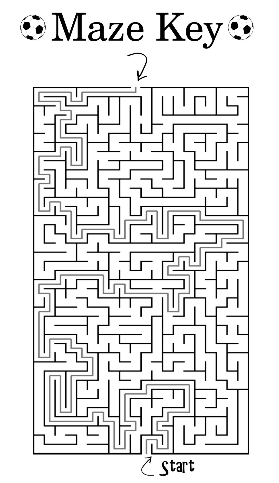 b amazing maze