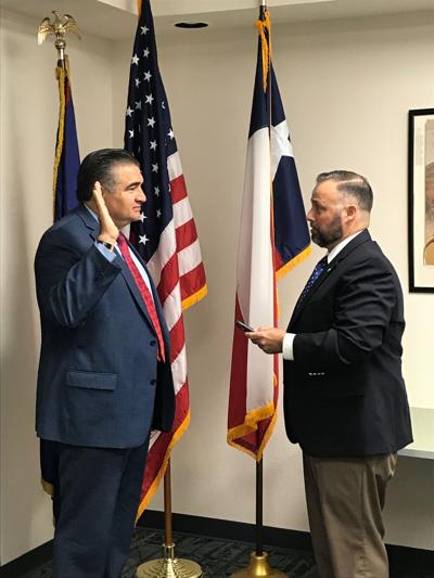 Acosta is sworn in as director of the SBA El Paso District Office