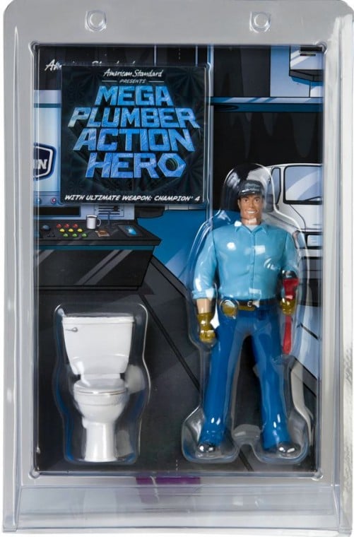 mega plumber action hero toy