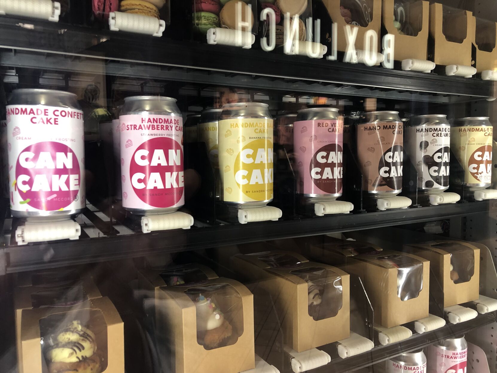 Canned Cake Vending Machine in Texas | TikTok