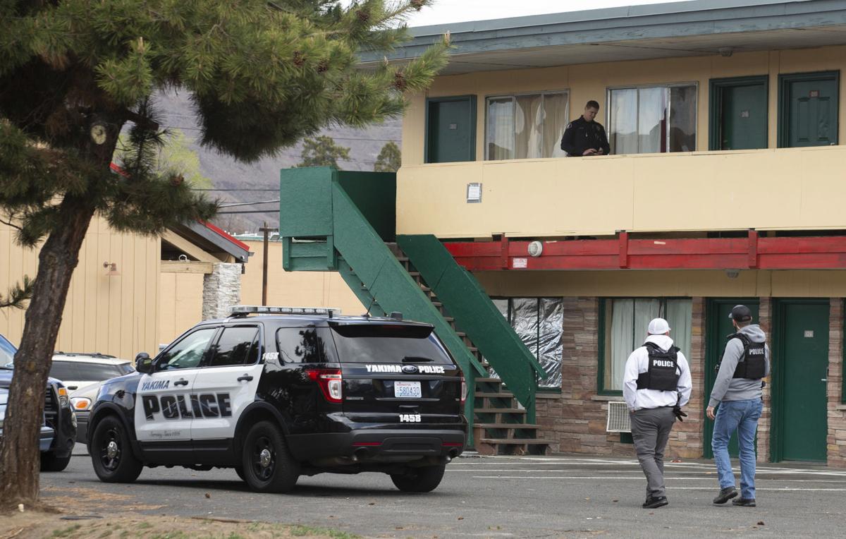 policía de Yakima investiga