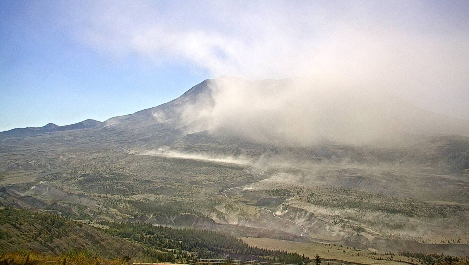 Parecía que el Monte Santa Helena entraría en erupción: fue ceniza ...