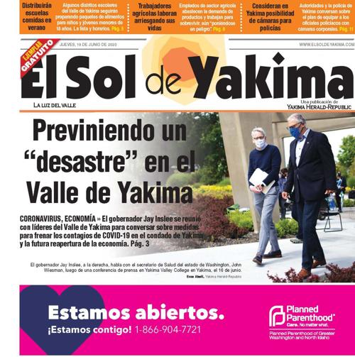 LÍDER EN NOTICIAS EN EL VALLE DE YAKIMA