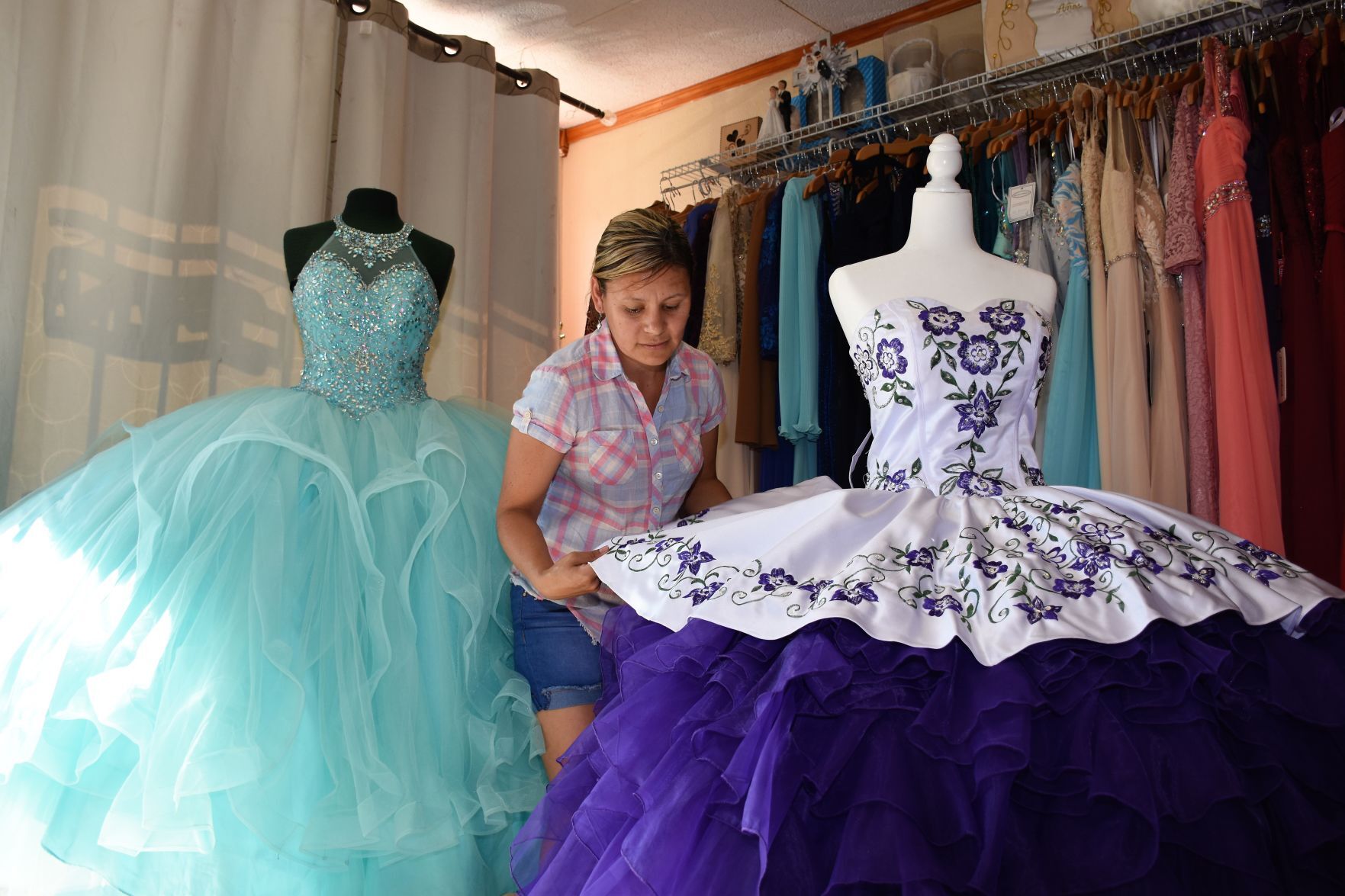 Tiendas de vestidos de outlet quinceañera cerca de mi