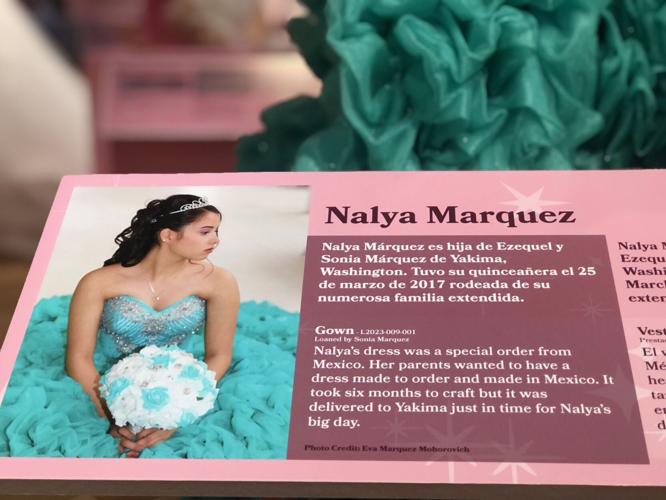 Destaca quinceañeras exposición en el Museo del Valle de Yakima