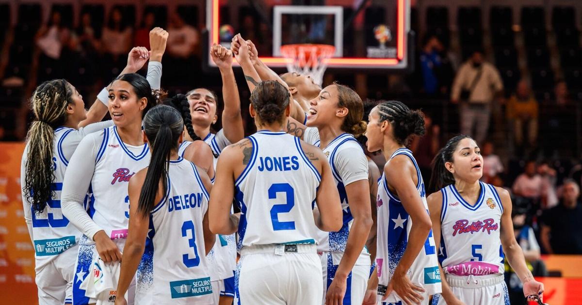 Puerto Rico enfrentará a China en eliminación directa del Mundial femenino de baloncesto