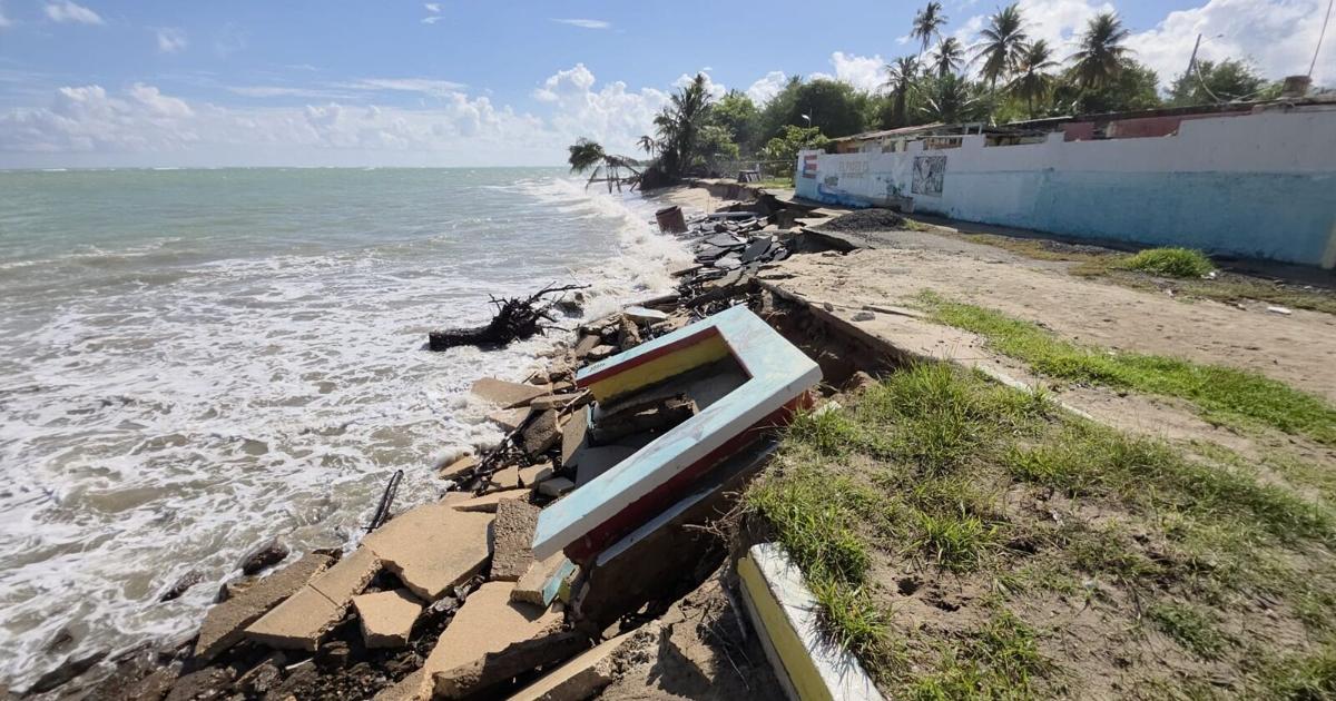 Parcelas Suárez en Loíza enfrenta marejadas sin protección costera prometida